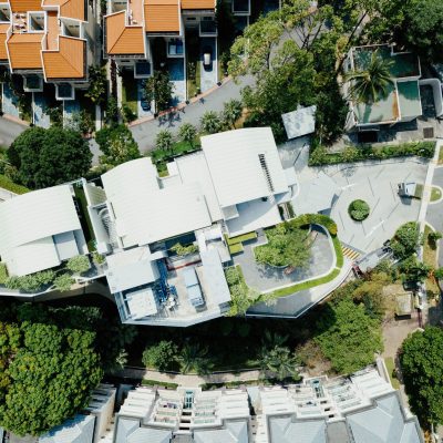 Fachada moderna de una vivienda en Mallorca